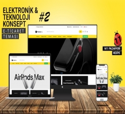 Teknoloji - Elektronik Satış E-Ticaret Konsepti #2