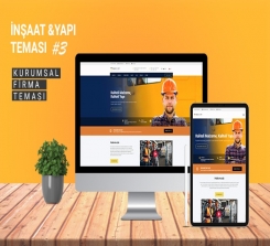 İnşaat ve Yapı Kurumsal Teması