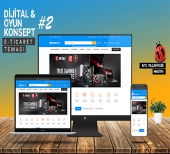 Dijital - Oyun E-Ticaret Konsepti #2