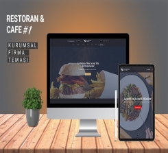 Restoran Ve Cafe Kurumsal Tema
