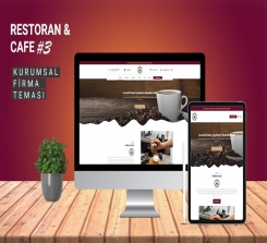 Restoran ve Cafe Kurumsal Tema 3