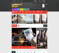 WordPress Mobil Uyumlu Portal 4 Teması