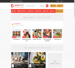 WordPress Yemek Tarifleri Teması
